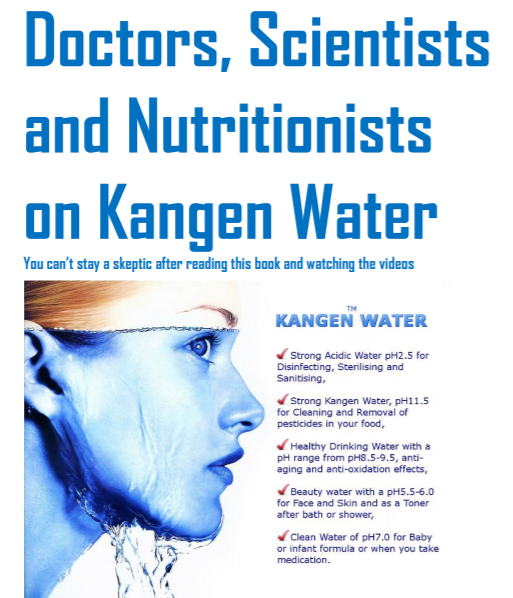 dr shinya kangen water